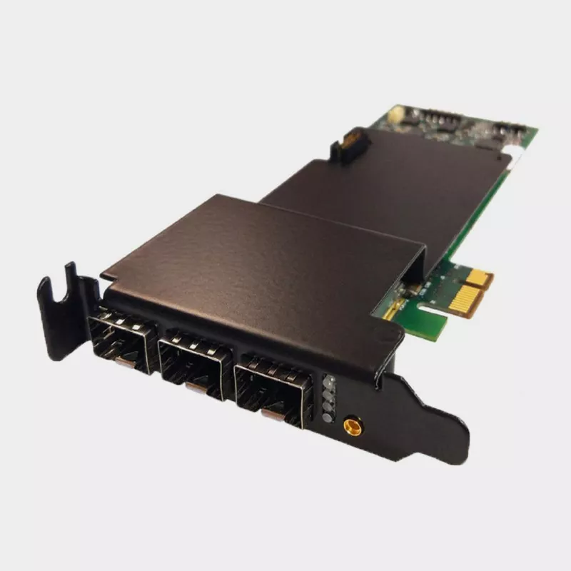 HSR/PRP Time-aware Redbox-DAN PCIe Network card Low Profile