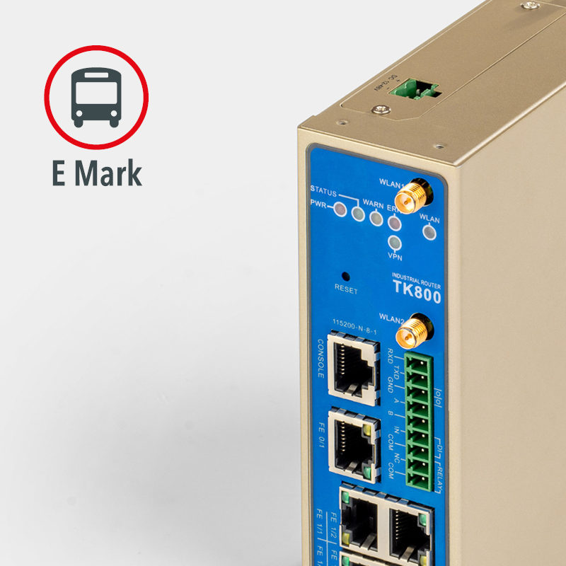 Welotec Industrie Router E Mark Zertifizierung