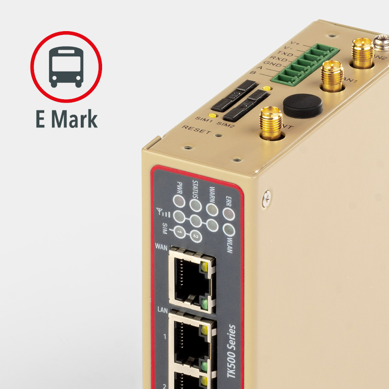 Welotec Industrial Router TK500 with E Mark