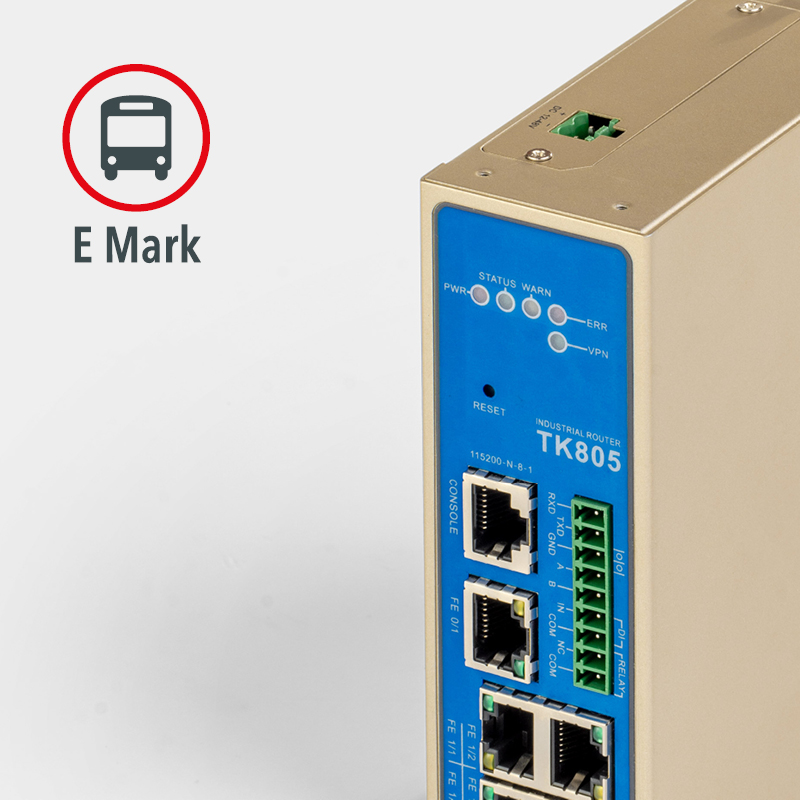 Welotec Industrial Router TK800 with E Mark
