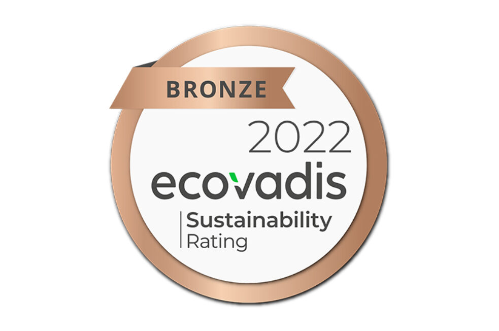 EcoVadis Bronze Standard 2022