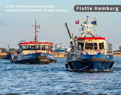 Case Study Flotte Hamburg Effective fleet management in shipping through reliable data transfer